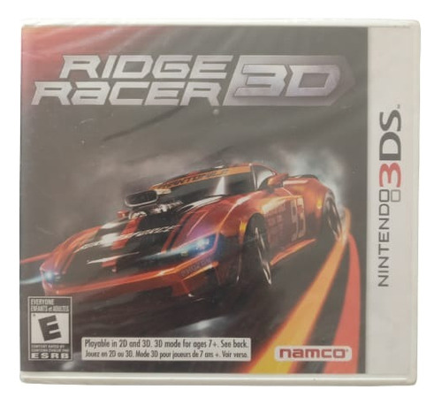 Ridge Racer 3d Nintendo 3ds 100% Nuevo, Original Y Sellado