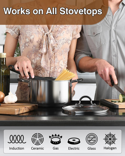 Juego De Utensilios De Cocina 10 Piezas Acero Inoxidable Pla