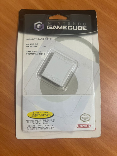 Memoria Original De 1019 Blockes *sellada* Para Gamecube (Usado)