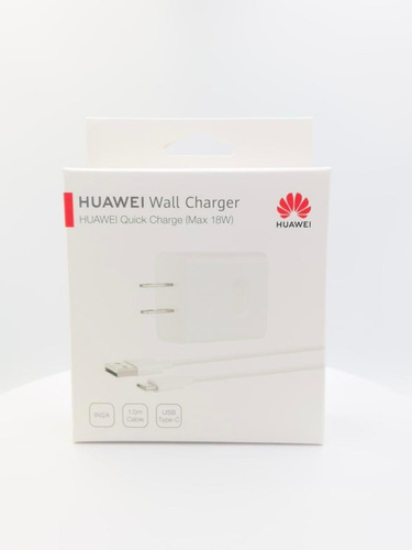 Cargador Huawei Hw-059200uhq Micro De Pared Con Cable Carga Rápida Blanco