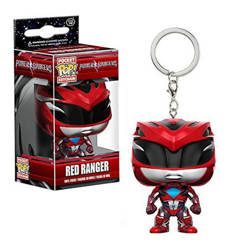 Funko Pop Power Rangers Llavero Red Ranger