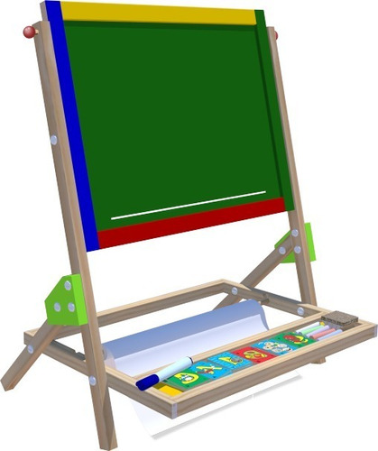 Lousa Infantil Quadro Didático Brinquedos Educativos Pintar