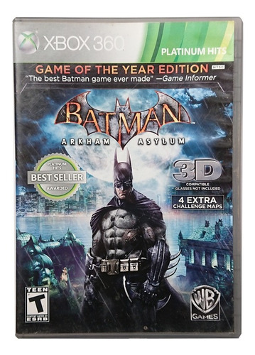 Batman Arkham Asylum Xbox 360