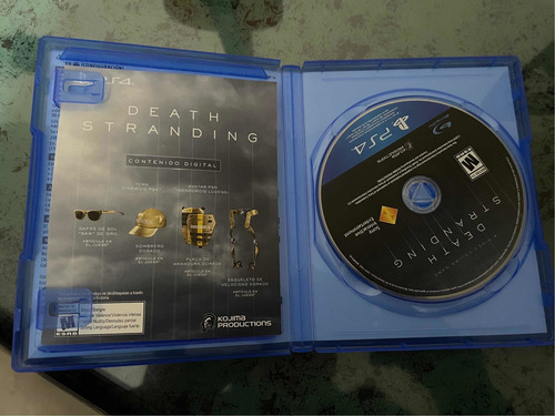 Death Stranding Para Ps4 Solo Probado Intacto Kojima Xbo (Usado)