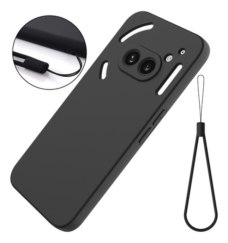 Funda De Silicona Para Nothing Phone 2a Plus 3a Pro Cmf Phone 1, Cordón De Lujo Al Tacto De La Piel, Ultrafina Y Suave, Anticaída