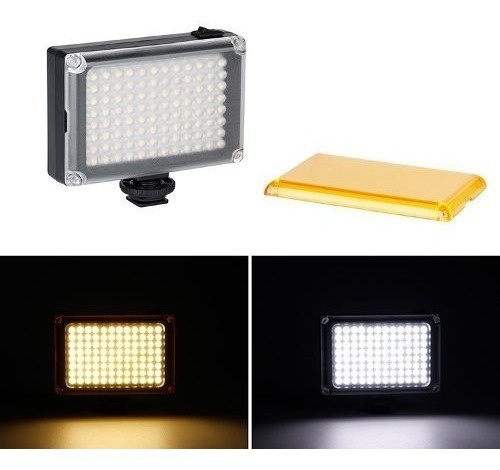 Iluminador Led Hd-160 Camera Canon 70d T5i 96 Leds