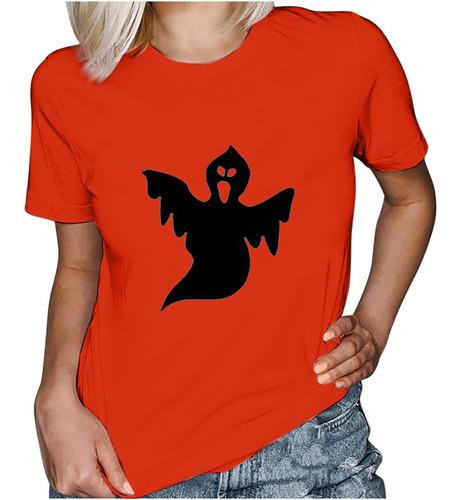 Disfrace Halloween Universitario Para Dama Camiseta 878