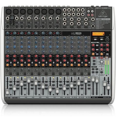 Imagen 1 de 2 de Mezclador Pasivo Qx2222 Behringer 22 Canales