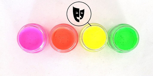 Imagen 1 de 1 de Base Cremosa Maquillaje Titi Mini Pote 5gr - Fluo Amarillo