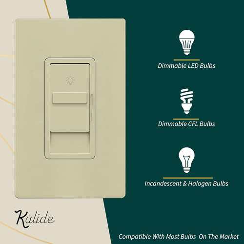 Interruptor De Luz Regulable Digital Luces Led/cfl Regu...