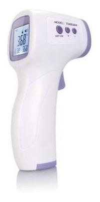 Imagem 2 de 3 de Termômetro Digital Laser Infravermelho Febre De Testa Corpo