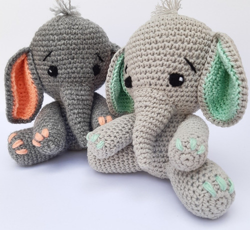 Muñeca Peluche Coneja Apego Tejido Cochret Amigurumi 42cm