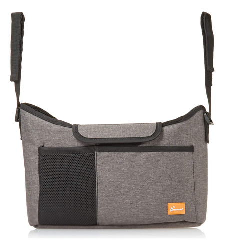 Dreambabystrollerbuddy On-the-go Bag, Gris (grey Denim)