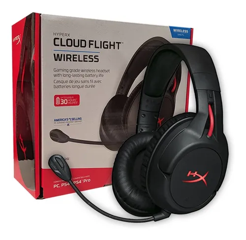 Auricular Hyperx Cloud Flight Wireless Inalámbricos Pc Ps4