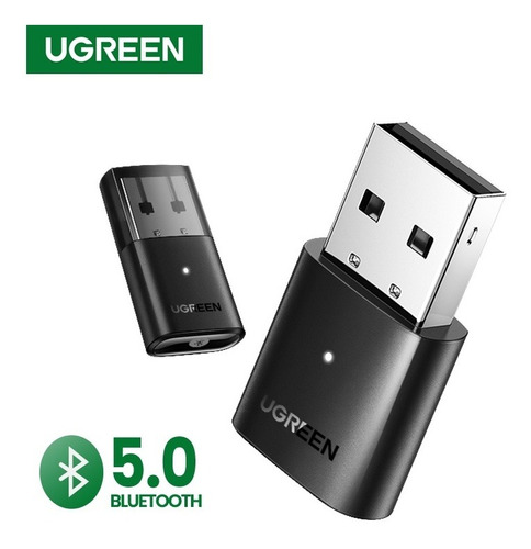 Adaptador Usb Bluetooth 5.0 Audio Dados 30 Metros Ugreen