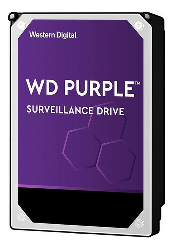 Disco Rígido Interno Western Digital Wd Purple Wd20purx 2tb Roxo