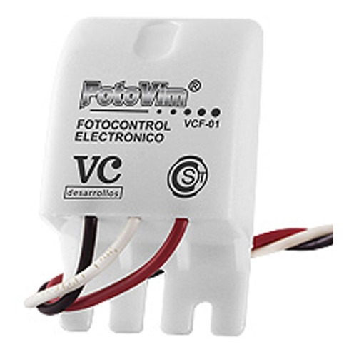 Fotocontrol Universal Electronico 3 Cables Vcf-01 Vc