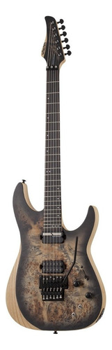 Guitarra eléctrica Schecter Reaper-6 FR S de fresno 2019 satin charcoal burst satin con diapasón de ébano