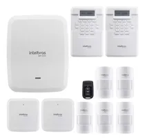 Comprar Kit Alarme Wifi S\u002Ff Amt 8000 5 Sensor De Presença 2 Sirenes