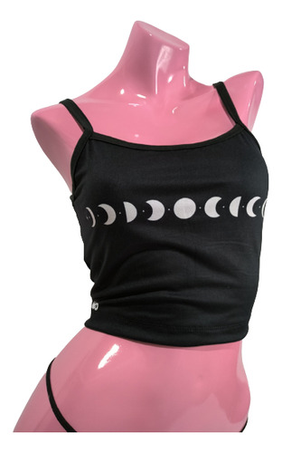 Top Lunas En Secuencia Aesthetic Unisex 