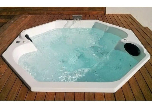 Spa Areal 1.84x1.84 C/aquecedor,cromo,ozônio+travesseiros