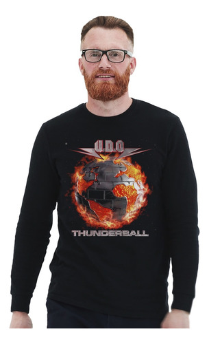 Polera Ml Udo Thunderball Metal Impresión Directa