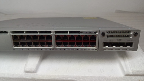 Swich De Red Ethernet Cisco Catalyst C3850-24 Puertos
