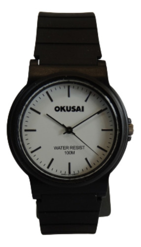 Reloj Okusai Ok37 Mujer Wr100 Caucho Garantía Oficial 12 M