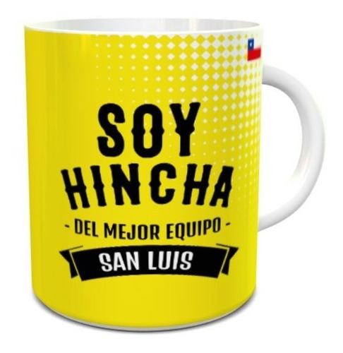 Tazón Fútbol Soy Hincha De San Luis 1