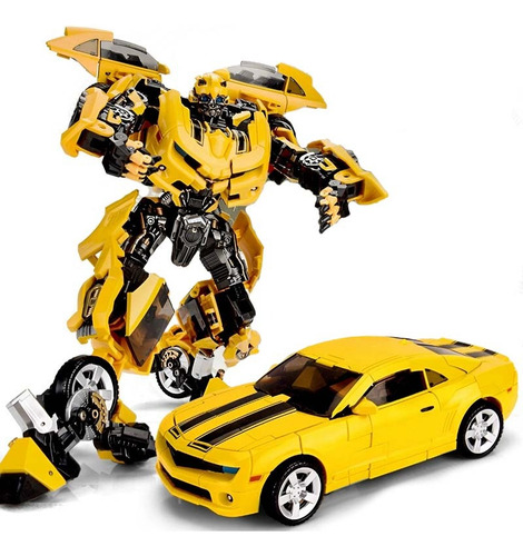 Juguete De Aleación Coche Robot Transformers De Bumblebee