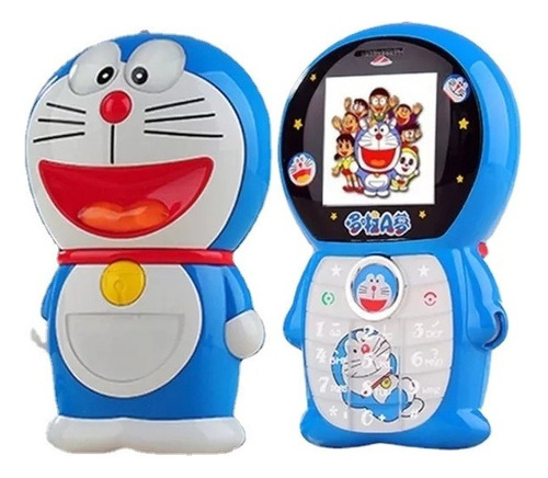 Teléfono Móvil Infantil Doraemon Con Doble Tarjeta De Espera