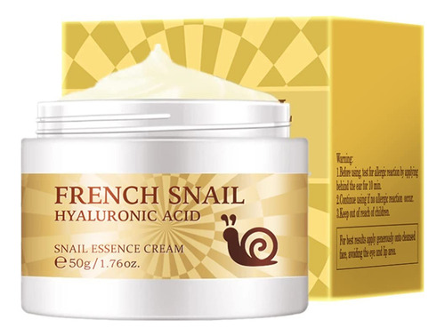 Yanfider 1.76 Oz Esencia De Caracol Crema Facial Hidratante 