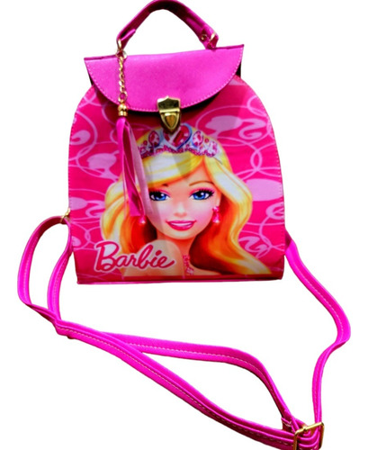 Barbie Bolso Mochila 3 En 1 Para Dama Moda