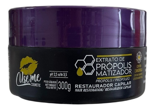 Restaurador Capila Extrato De Própolis Matizador Use Me 300g