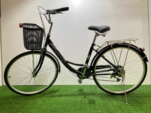 Imagen 3 de 10 de Bicicleta De Paseo Aro 26 Negra 7 Velocidades