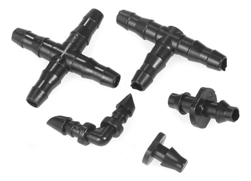 N Kit Conector Riego 250 Piezas 1/4 Manguera Jardin