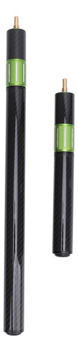 Billiard Tue Extension, 2 Piezas, Aleación De Fibra De Carbo
