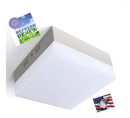Ilett Cuadrado Led Flush Mount Luz Techo 5 9 12 W 24 Yard