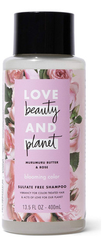 Love Beauty And Planet, Blooming Color Champú Sin Sulfatos.