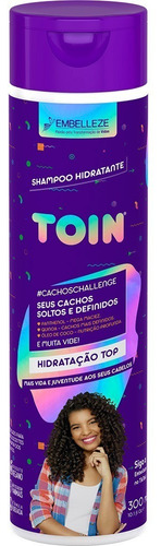 Shampoo Hidratante Toin Cachos Soltos E Definidos 300ml