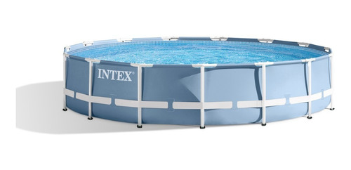 Piscina Estrutural Prisma Intex 4,57 X 1,07mt  + Accesorios