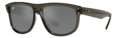 Óculos de sol Ray-ban Grey Reverse Grey Mirrored Grey Boyfriend