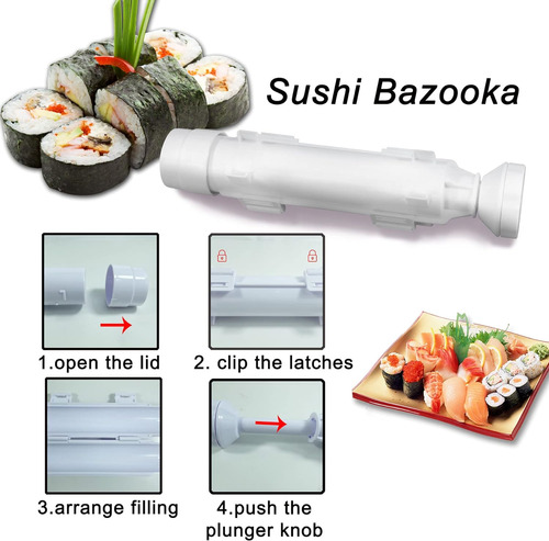 Kit De Sushi Para Principiantes, Incluye Elementos Esenciale