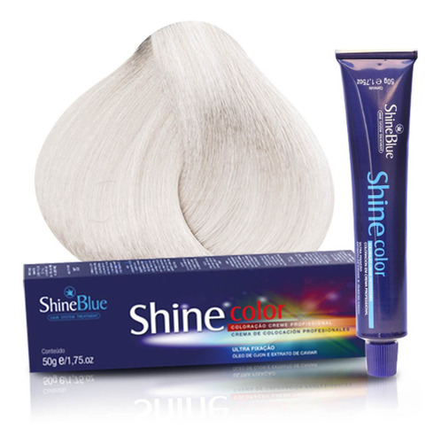 Coloração 0.0 Super Clareador Shine Blue 50g