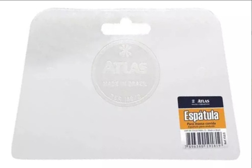Celuloide Espátula Aplicador Para Massa Atlas 13,1cm 152/2