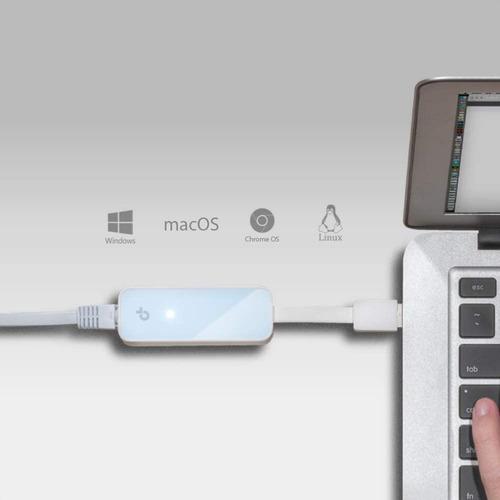 Adaptador De Red Usb 2.0 A Ethernet 100mbps / Tp-link Ue200