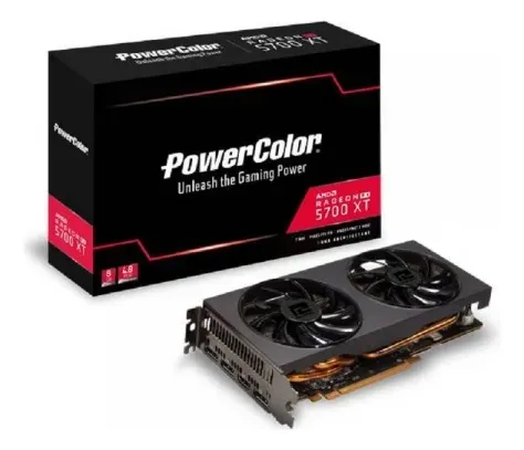 AMD Radeon RX 5700 XT 8GB グラフィックボード Placa De Vídeo Amd Powercolor Rx 5700 Xt 8gb | MercadoLivre
