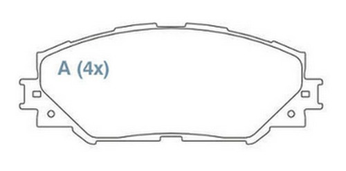 Pastilha De Freio Focus Se 2.0 At 12v 2009 A 2019 Willtec