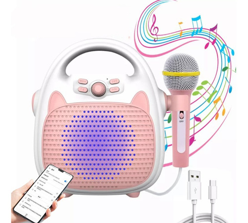 Eemáquinas De Karaoke Para Niños, Altavoces, Juguetes Color