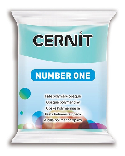 Cernit Number One Arcilla Polimérica 56 G Colores A Elección Color Caribe